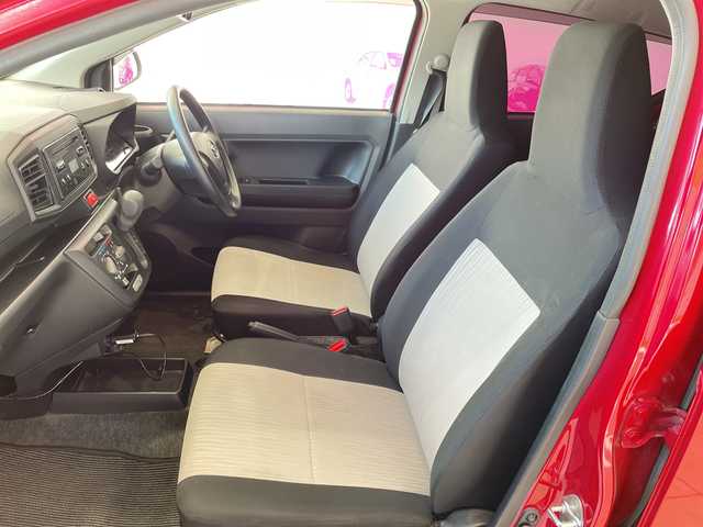 ダイハツ ミラ イース L SAⅢ 埼玉県 2018(平30)年 4万km マゼンタベリーマイカM スマートアシスト/純正CDオーディオ/　　AM/FM/CD/AUX/コーナーセンサー/オートマチックハイビーム/キーレスキー/禁煙車