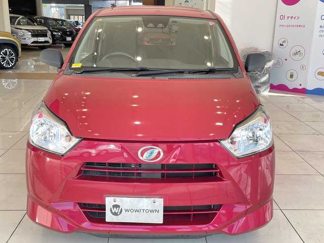 ダイハツ ミラ イース L SAⅢ 埼玉県 2018(平30)年 4万km マゼンタベリーマイカM スマートアシスト/純正CDオーディオ/　　AM/FM/CD/AUX/コーナーセンサー/オートマチックハイビーム/キーレスキー/禁煙車