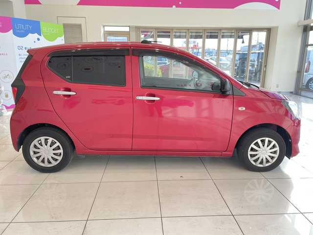 ダイハツ ミラ イース L SAⅢ 埼玉県 2018(平30)年 4万km マゼンタベリーマイカM スマートアシスト/純正CDオーディオ/　　AM/FM/CD/AUX/コーナーセンサー/オートマチックハイビーム/キーレスキー/禁煙車