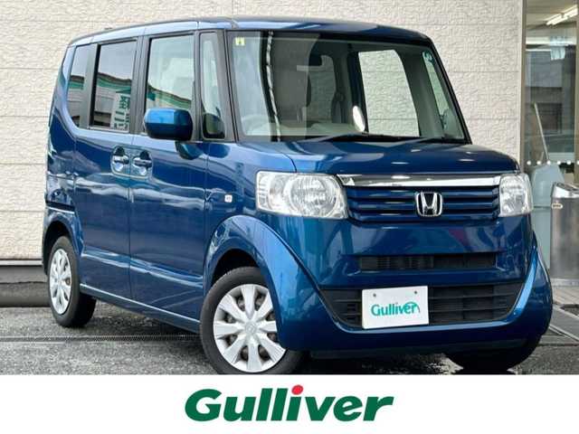 ホンダ Ｎ ＢＯＸ ＋ G 兵庫県 2012(平24)年 7.7万km プレミアムダイナミックブルーパール 純正オーディオ（AM/FM/CD/AUX)/プッシュスタート/横滑り防止/ETC/電動格納ミラー/両側スライドドア/純正フロアマット/取扱説明書