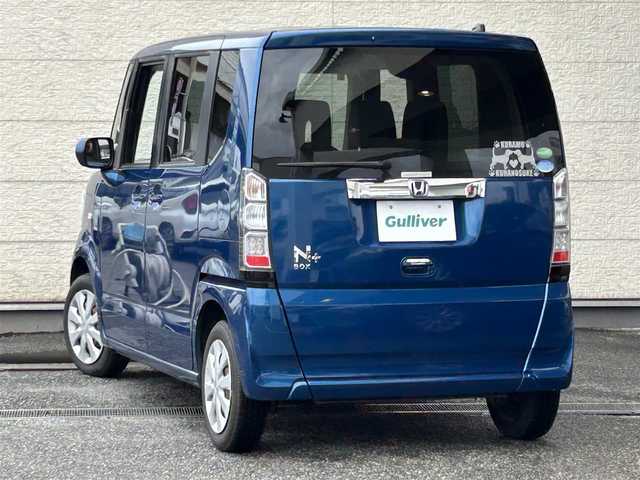 ホンダ Ｎ ＢＯＸ ＋ G 兵庫県 2012(平24)年 7.7万km プレミアムダイナミックブルーパール 純正オーディオ（AM/FM/CD/AUX)/プッシュスタート/横滑り防止/ETC/電動格納ミラー/両側スライドドア/純正フロアマット/取扱説明書