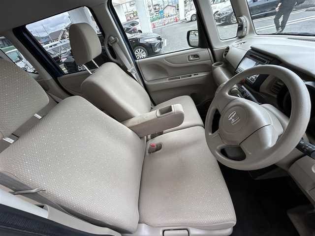 ホンダ Ｎ ＢＯＸ ＋ G 兵庫県 2012(平24)年 7.7万km プレミアムダイナミックブルーパール 純正オーディオ（AM/FM/CD/AUX)/プッシュスタート/横滑り防止/ETC/電動格納ミラー/両側スライドドア/純正フロアマット/取扱説明書