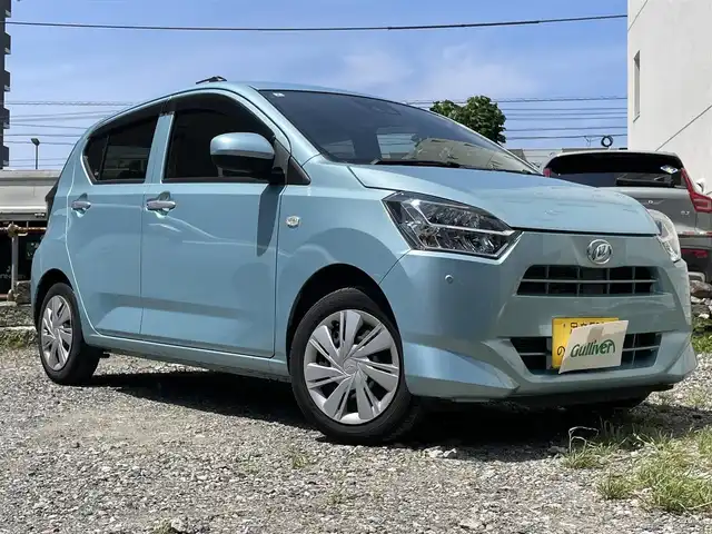 ダイハツ ミラ イース X リミテッド SAⅢ 滋賀県 2020(令2)年 3.2万km スカイブルーメタリック 純正SDナビ(NMZK-W71D)/　(フルセグTV/Bluetooth/DVD)/バックカメラ/ドライブレコーダー/スマートアシストIII/・衝突回避支援ブレーキ機能/・誤発進抑制制御機能/・車線逸脱機能/・先行車発進お知らせ機能/・オートハイビーム/横滑り防止機能/純正LEDヘッドライト/純正フロアマット/保証書/取扱説明書
