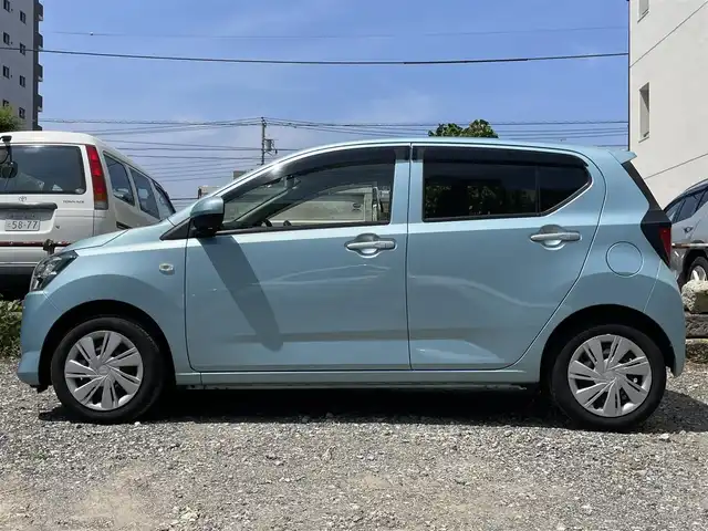 ダイハツ ミラ イース X リミテッド SAⅢ 滋賀県 2020(令2)年 3.2万km スカイブルーメタリック 純正SDナビ(NMZK-W71D)/　(フルセグTV/Bluetooth/DVD)/バックカメラ/ドライブレコーダー/スマートアシストIII/・衝突回避支援ブレーキ機能/・誤発進抑制制御機能/・車線逸脱機能/・先行車発進お知らせ機能/・オートハイビーム/横滑り防止機能/純正LEDヘッドライト/純正フロアマット/保証書/取扱説明書