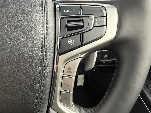 三菱 デリカＤ：５ シャモニー 愛知県 2025(令7)年 0.1千km 黒Ⅱ 登録済未使用車/両側パワースライドドア/ブラインドスポットモニター/衝突被害軽減ブレーキシステム/車線逸脱警報システム/レーダークルーズコントロール/純正18インチアルミホイール/LEDヘッドライト/ハーフレザーシート/スマートキー/プッシュスタート/電動格納ミラー