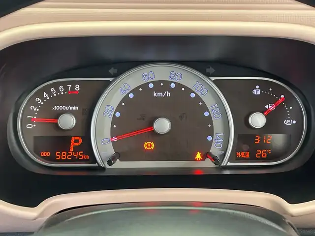 ダイハツ ミラ ココア プラスX 栃木県 2015(平27)年 5.8万km ムースピンクパール 純正ナビ/(CD/DVD/Bluetooth/フルセグTV/SD/MSV/USB)/バックカメラ/衝突軽減ブレーキ/禁煙車/オートライト/HIDヘッドライト/横滑り防止装置/フォグランプ/スマートキー/アイドリングストップ/電動格納ミラー/社外フロアマット/ルーフレール