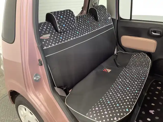 ダイハツ ミラ ココア プラスX 栃木県 2015(平27)年 5.8万km ムースピンクパール 純正ナビ/(CD/DVD/Bluetooth/フルセグTV/SD/MSV/USB)/バックカメラ/衝突軽減ブレーキ/禁煙車/オートライト/HIDヘッドライト/横滑り防止装置/フォグランプ/スマートキー/アイドリングストップ/電動格納ミラー/社外フロアマット/ルーフレール