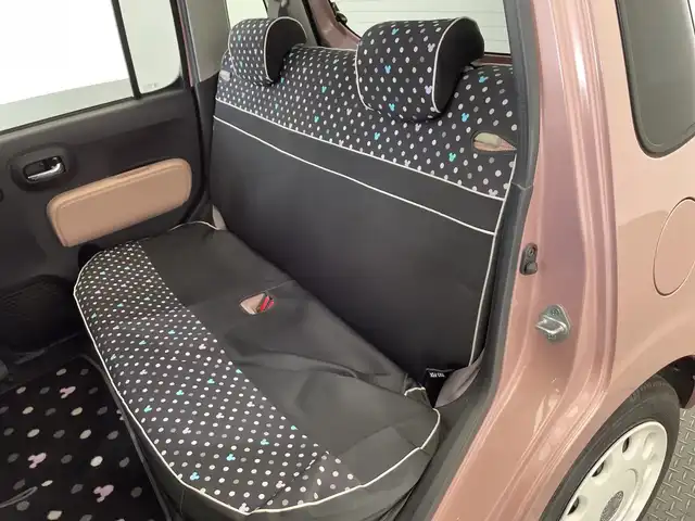 ダイハツ ミラ ココア プラスX 栃木県 2015(平27)年 5.8万km ムースピンクパール 純正ナビ/(CD/DVD/Bluetooth/フルセグTV/SD/MSV/USB)/バックカメラ/衝突軽減ブレーキ/禁煙車/オートライト/HIDヘッドライト/横滑り防止装置/フォグランプ/スマートキー/アイドリングストップ/電動格納ミラー/社外フロアマット/ルーフレール