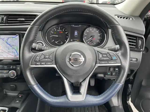 日産 エクストレイル オーテック iパッケージ 滋賀県 2021(令3)年 2.6万km ダイヤモンドブラック 10型純正ナビ/Bluetooth/USB/レーダークルーズコントロール/レーンキープアシスト/コーナーセンサー/全方位カメラ/レザーシート/LEDヘッドライト/前後ドラレコ/電動リアゲート/パワーシート/シートヒーター/デジタルインナーミラー/電動パーキングブレーキ/オートホールド/オートライト/MTモード付AT /ETC/前後ソナー