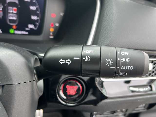 ホンダ シビック EX 沖縄県 2021(令3)年 0.9万km クリスタルブラックパール 純正９型コネクトディスプレイ　/（ＡＭ／ＦＭ／ＢＴ）　/フルセグＴＶ　/バックモニター　/コーナーセンサー　/クルーズコントロール　/置くだけ充電　/衝突軽減　/ＥＴＣ/ハーフレザー　/シートヒーター/USB入力端子/パワーシート/横滑り防止/スマートキー/LEDヘッドライト/純正フロアマット/純正18AW