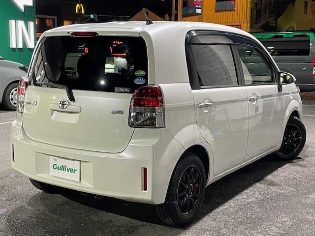 トヨタ スペイド G 埼玉県 2012(平24)年 3.3万km ホワイトパールクリスタルシャイン ワンオーナー/純正HDDナビ（型：NHZD-W62G）/　DTV/CD/DVD/HDD/HDD REC/BT/片側パワースライドドア/バックカメラ/D席シートヒーター/社外15インチアルミ/アイドリングストップ/スマートキー/スペアキー×1/純正フロアマット/革ステアリング/プッシュスタート/ETC/2022年製スタッドレスタイヤ×4本（175/65/R15）/ホイールキャップに傷あり