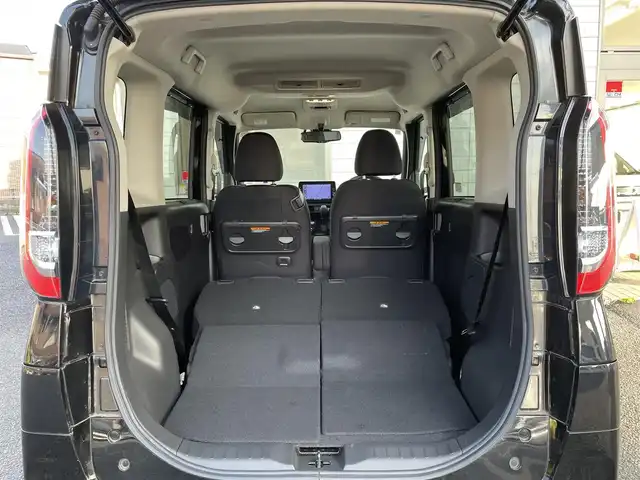 日産 ルークス ハイウェイスター X 福岡県 2021(令3)年 3.8万km ブラック ワンオーナー/純正9インチメモリナビ【MM320D-L】/　(AM/FM/CD/DVD/SD/MUSIC STOCKER/Bluetooth/iPod/USB/フルセグTV)/インテリジェントアラウンドビューモニター/バックカメラ/運転支援機能/・エマージェンシーブレーキ/・エマージェンシーストップシグナル/・ヒルスタートアシスト/・踏み間違い衝突防止アシスト/・車線逸脱防止支援システム/・標識検知機能/・先行車発進お知らせ/オートライト/オートマチックハイビーム/両側パワースライドドア/ハンズフリーオートスライドドア/純正ナビ連動型前方ドライブレコーダー【DH5-D】/ステアリングスイッチ/電格ウインカーミラー/ドアバイザー/助手席シートバックテーブル/USBポート(D席、N席シート裏)/後席ロールサンシェード/スペアキー×1/保証書/取扱説明書/ナビ取扱説明書