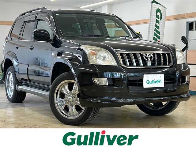 トヨタ ランドクルーザー プラド TX－LTD 道央・札幌 2008(平20)年 16.5万km ブラック ・4WD/・寒冷地仕様/・純正ナビ/フルセグTV/DVD/CD/・バックカメラ/・サンルーフ/・革シート/・ETC/・LEDヘッドライト/・フロントフォグ/・リヤフォグ/・キーレス/・ドアバイザー/・電格ミラー/・ミラーヒーター/・冬タイヤ社外17インチAW積込