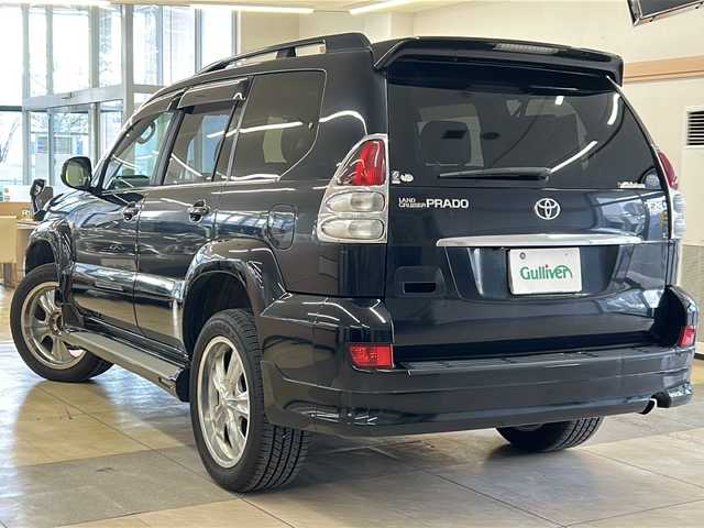 トヨタ ランドクルーザー プラド TX－LTD 道央・札幌 2008(平20)年 16.5万km ブラック ・4WD/・寒冷地仕様/・純正ナビ/フルセグTV/DVD/CD/・バックカメラ/・サンルーフ/・革シート/・ETC/・LEDヘッドライト/・フロントフォグ/・リヤフォグ/・キーレス/・ドアバイザー/・電格ミラー/・ミラーヒーター/・冬タイヤ社外17インチAW積込