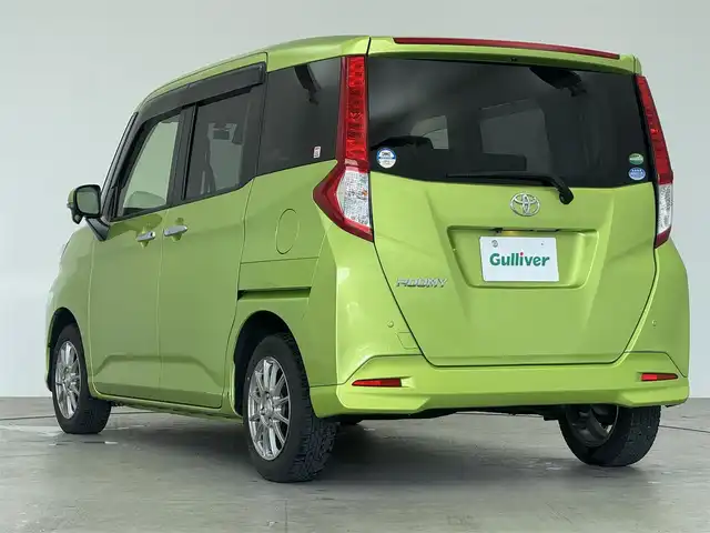 トヨタ ルーミー G S 愛知県 2017(平29)年 5.1万km フレッシュグリーンメタリック トヨタ純正ディーラーオプション9インチメモリナビ/　　・CD/DVD/BT/フルセグ/バックカメラ/ステアリングリモコン/アクティブクルーズコントロール/アイドリングストップ/ドライブレコーダー/ETC/トヨタセーフティセンス/プリクラッシュブレーキ/両側パワースライドドア/社外アルミホイールスタッドレスタイヤ/社外アルミホイールサマータイヤ/取扱説明書/スマートキー