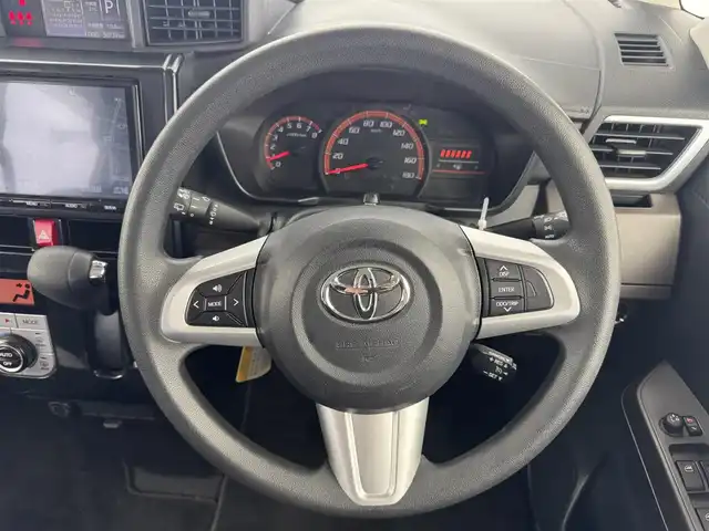 トヨタ ルーミー G S 愛知県 2017(平29)年 5.1万km フレッシュグリーンメタリック トヨタ純正ディーラーオプション9インチメモリナビ/　　・CD/DVD/BT/フルセグ/バックカメラ/ステアリングリモコン/アクティブクルーズコントロール/アイドリングストップ/ドライブレコーダー/ETC/トヨタセーフティセンス/プリクラッシュブレーキ/両側パワースライドドア/社外アルミホイールスタッドレスタイヤ/社外アルミホイールサマータイヤ/取扱説明書/スマートキー