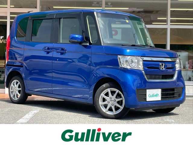 ホンダ Ｎ ＢＯＸ G L ホンダセンシング 岐阜県 2018(平30)年 5.7万km ブリリアントスポーティブルーメタリック2トーン 社外メモリナビ/AM FM SD DVD CD TV BT/バックカメラ/前席シートヒーター/社外フロアマット/ベンチシート/片側パワースライドドア/オートライト/ISOFIX/ドアバイザー