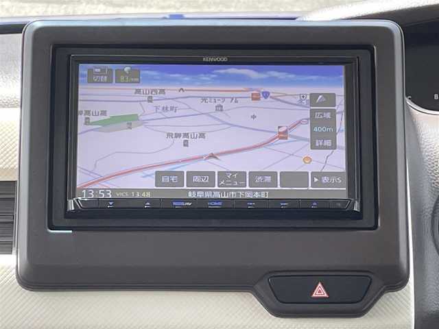 ホンダ Ｎ ＢＯＸ G L ホンダセンシング 岐阜県 2018(平30)年 5.7万km ブリリアントスポーティブルーメタリック2トーン 社外メモリナビ/AM FM SD DVD CD TV BT/バックカメラ/前席シートヒーター/社外フロアマット/ベンチシート/片側パワースライドドア/オートライト/ISOFIX/ドアバイザー