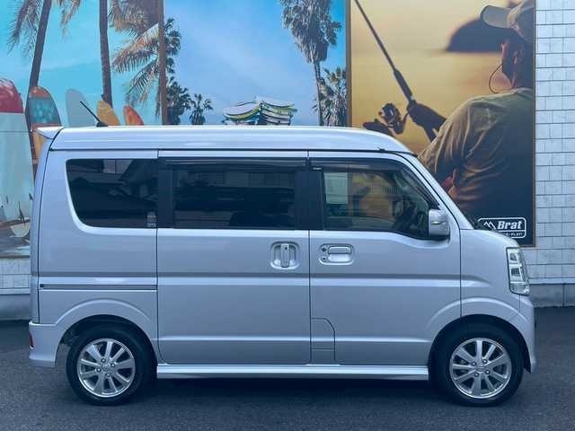 スズキ エブリィ ワゴン PZターボ スペシャル ハイルーフ 宮崎県 2022(令4)年 1.4万km シルキーシルバーメタリック 室内喚起用ファン　/オートステップ　/両側パワースライドドア　/社外SDナビ　/バックカメラ　/ETC　/シートヒーター　/USBポート　/バックソナー　/シートカバー　/ドアバイザー