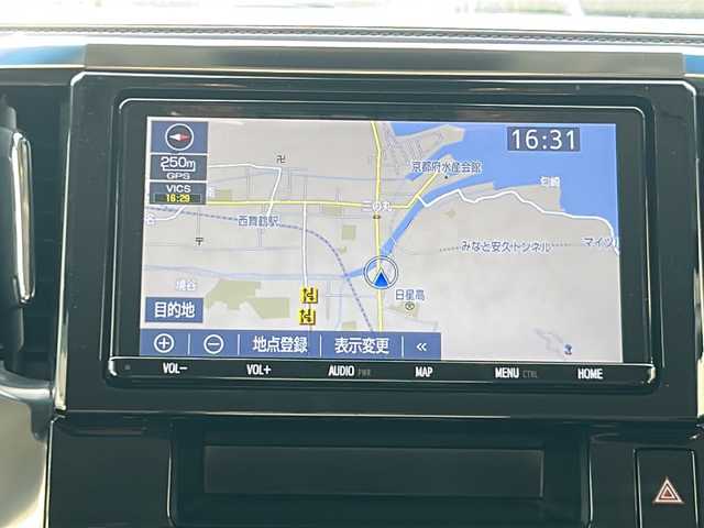 トヨタ アルファード S 京都府 2019(令1)年 3.7万km ブラック 純正ナビ/両側電動ドア/衝突軽減装置/後席モニター/バックカメラ/禁煙車/ＬＥＤヘッドライト/レーダークルーズ/スマートキー/ドライブレコーダー/電動格納ミラー/ＥＴＣ/プッシュスタート/ワンオーナー
