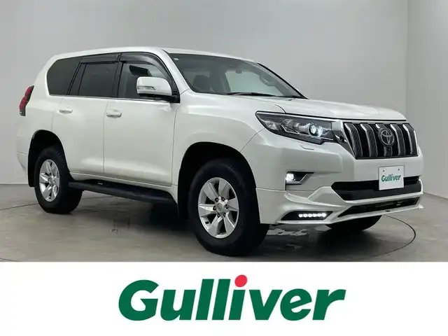 トヨタ ランドクルーザー プラド TX Lパッケージ 埼玉県 2024(令6)年 3.8万km ホワイトパールクリスタルシャイン ＴＲＤエアロ　サンルーフ　純正ディスプレイオーディオ　パノラミックビューモニター　ＢＳＭ　黒レザー　ビルトインＥＴＣ２．０　前後ドライブレコーダー　レーダークルーズ　オートハイビーム　ＬＥＤライト