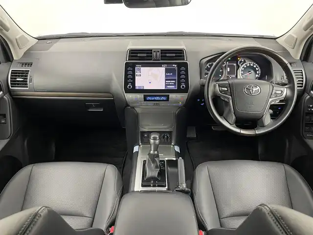 トヨタ ランドクルーザー プラド TX Lパッケージ 埼玉県 2024(令6)年 3.8万km ホワイトパールクリスタルシャイン ＴＲＤエアロ　サンルーフ　純正ディスプレイオーディオ　パノラミックビューモニター　ＢＳＭ　黒レザー　ビルトインＥＴＣ２．０　前後ドライブレコーダー　レーダークルーズ　オートハイビーム　ＬＥＤライト