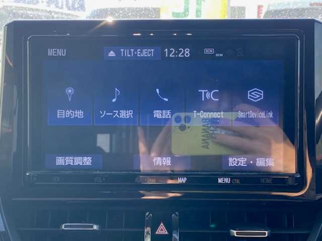 トヨタ カローラ スポーツ ハイブリッドG Z 兵庫県 2018(平30)年 10.8万km ブラッキッシュアゲハガラスフレーク 純正ナビ（AM/FM/BT)/・フルセグTV/ブラインドスポットモニター/追従付きクルーズコントロール/レーンアシスト/オートライト/ヘッドライトレベライザー/横滑り防止/ステアリングスイッチ/ビルトインETC/EVモード/ECOモード/ドライブレコーダー/純正マット/SOS