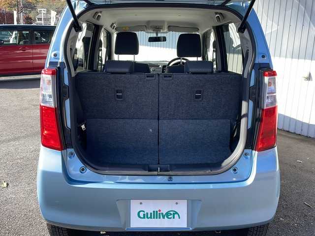 スズキ ワゴンＲ FA 長野県 2015(平27)年 6.1万km ライトブルー ４WD/純正CD/シートヒーター/純正フロアマット/キーレス/保証書・取説