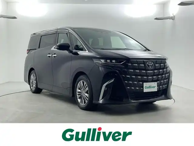 トヨタ アルファードハイブリット Z 福井県 2025(令7)年 0.6万km ブラック 純正メモリナビ機能付きディスプレイオーディオ /JBLオプションプレミアムサウンド /純正フリップダウンモニター /両側電動サイドステップ /ツインムーンルーフ/スペアキー/シートヒーター＆ベンチレーション /電動シート/純正アルミホイール/純正ETC2.0/電動リアゲート
