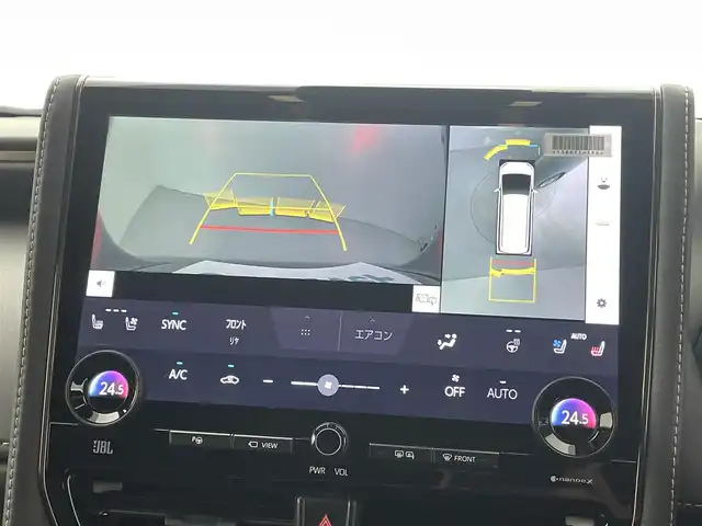 トヨタ アルファードハイブリット Z 福井県 2025(令7)年 0.6万km ブラック 純正メモリナビ機能付きディスプレイオーディオ /JBLオプションプレミアムサウンド /純正フリップダウンモニター /両側電動サイドステップ /ツインムーンルーフ/スペアキー/シートヒーター＆ベンチレーション /電動シート/純正アルミホイール/純正ETC2.0/電動リアゲート
