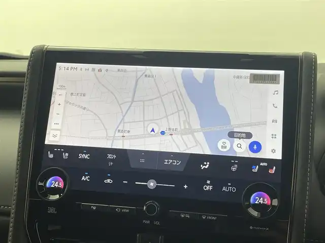 トヨタ アルファードハイブリット Z 福井県 2025(令7)年 0.6万km ブラック 純正メモリナビ機能付きディスプレイオーディオ /JBLオプションプレミアムサウンド /純正フリップダウンモニター /両側電動サイドステップ /ツインムーンルーフ/スペアキー/シートヒーター＆ベンチレーション /電動シート/純正アルミホイール/純正ETC2.0/電動リアゲート