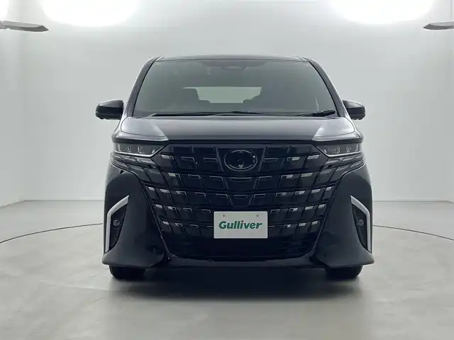 トヨタ アルファードハイブリット Z 福井県 2025(令7)年 0.6万km ブラック 純正メモリナビ機能付きディスプレイオーディオ /JBLオプションプレミアムサウンド /純正フリップダウンモニター /両側電動サイドステップ /ツインムーンルーフ/スペアキー/シートヒーター＆ベンチレーション /電動シート/純正アルミホイール/純正ETC2.0/電動リアゲート