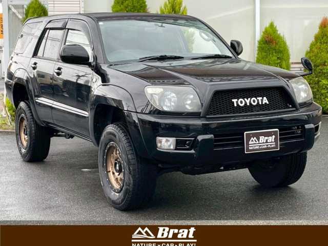 トヨタ ハイラックス サーフ SSR－X 岩手県 2004(平16)年 16.1万km 黒