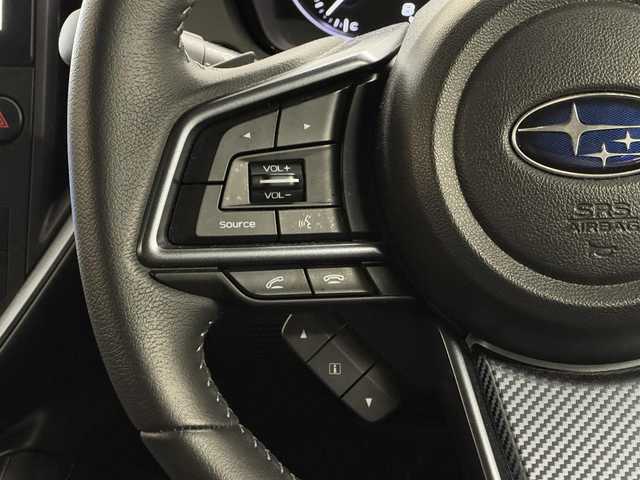 スバル レヴォーグ 1．8GT 三重県 2023(令5)年 3.7万km クリスタルブラックシリカ ガソリン・ターボ/AWD/MTモード付フロアCVT/純正 9インチナビ CN-FX910D/（FM/AM/CD/DVD/Blu-ray/TV/USB/iPod/SD/MEMORY MUSIC/HDMI/Bluetooth/CarPlay/AndroidAuto）/リヤビューモニター＆フロント・サイドビューカメラ（助手席側）/ETC/アイサイトX/アイサイト コアテクノロジー/・プリクラッシュブレーキ（前方・前側方）/・後退時ブレーキアシスト（後方パーキングセンサー）/・AT誤発進・誤後進抑制制御/・ツーリングアシスト/・全車速追従機能付定速クルーズコントロール/・スバルリヤビークルディテクション（SRVD：後側方警戒支援システム）/・車線逸脱抑制・警報・ふらつき警報/・先行車発進お知らせ機能/・青信号お知らせ機能/・アイサイトアシストモニター/装備/・シートヒーター（D/N）/・運転席パワーシート（10way）/・左右独立オートエアコン/・オートライト/・ステアリング連動ヘッドライト（SRH）/・LED ヘッドライト＆前後フォグライト/・ハイビームアシスト/・オートワイパー/・電子パーキングブレーキ＆ビークルホールド/・パドルシフト/・純正17inAW/・スマートキーx2/など
