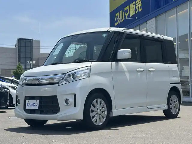 スズキ スペーシア カスタム XS 道北・旭川 2015(平27)年 9.3万km パールホワイト (株)IDOMが運営する【じしゃロン旭川店】の自社ローン専用車両になります。こちらは現金またはオートローンご利用時の価格です。自社ローンご希望の方は別途その旨お申付け下さい/　/・社外ナビ(BT/SD/ワンセグ)/・バックカメラ/・レーダーブレーキ/・ステアリングリモコン/・片側スライドドア/・フォグランプ/・スマートキー2個/・プッシュスタート/・取扱説明書