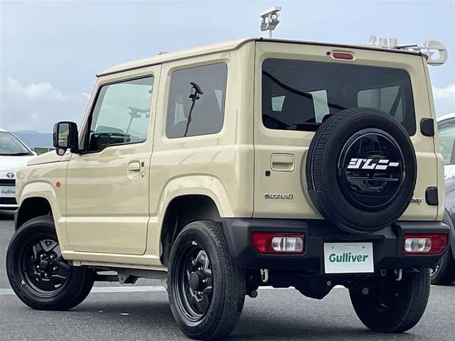 スズキ ジムニー XL 島根県 2022(令4)年 4.1万km シフォンアイボリーM 4WD/衝突軽減ブレーキ/レーンキープアシスト/純正ディスプレイオーディオ/(AM/FM/CD/USB/Bluetooth)/バックカメラ/ドライブレコーダー/ビルトインETC/D/N席シートヒーター/スマートキー/スペアキー×1/フォグランプ/オートライト/取扱説明書/保証書