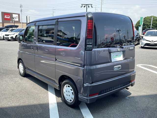 ホンダ バモス G 岐阜県 2016(平28)年 7.3万km アドミラルグレーメタリック 登録時72841ｋｍ/サイドアンダーミラー/バックカメラ/ドアバイザー/純正フロアマット/純正オーディオ/エアロ/両側スライドドア