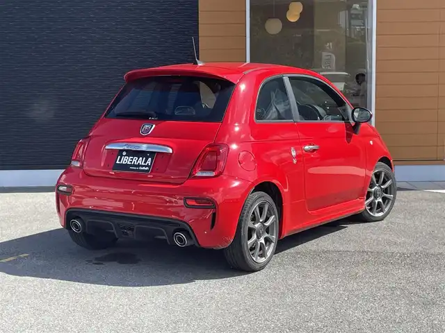 アバルト ５９５ 栃木県 2019(令1)年 5.3万km 赤 ナビ　MDV-S707/フルセグTV/バックカメラ/ETC/キセノンライト /ドライブレコーダー