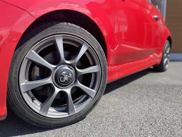 アバルト ５９５ 栃木県 2019(令1)年 5.3万km 赤 ナビ　MDV-S707/フルセグTV/バックカメラ/ETC/キセノンライト /ドライブレコーダー
