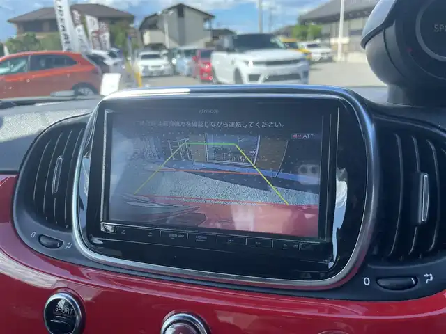 アバルト ５９５ 栃木県 2019(令1)年 5.3万km 赤 ナビ　MDV-S707/フルセグTV/バックカメラ/ETC/キセノンライト /ドライブレコーダー
