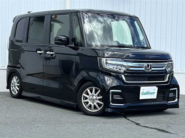 ホンダ Ｎ ＢＯＸ カスタム L 三重県 2021(令3)年 4.4万km クリスタルブラックパール 社外ナビ /バックカメラ /前席シートヒーター /ホンダセンシング /片側パワースライドドア/レーダークルーズコントロール /レーンキープアシスト /LEDヘッドライト /オートライト /ステアリングスイッチ /電動格納ミラー/禁煙車