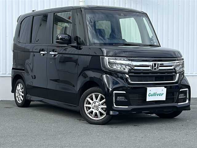 ホンダ Ｎ ＢＯＸ カスタム L 三重県 2021(令3)年 4.4万km クリスタルブラックパール 社外ナビ /バックカメラ /前席シートヒーター /ホンダセンシング /片側パワースライドドア/レーダークルーズコントロール /レーンキープアシスト /LEDヘッドライト /オートライト /ステアリングスイッチ /電動格納ミラー/禁煙車