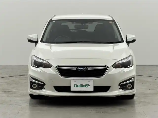 スバル インプレッサ スポーツ 2．0i－L アイサイト 福岡県 2019(令1)年 3.8万km クリスタルホワイトP 純正ナビ／フルセグＴＶ　/バックカメラ　/ＤＩＡＴＯＮＥサウンド　/レーダー探知機　/ＥＴＣ　/ドラレコ　/レーダークルコン　/コーナーセンサー　/パドルシフト　/アイサイト　/衝突軽減ブレーキ　/レーンキープ　/ＢＳＭ　/純正１７インチＡＷ