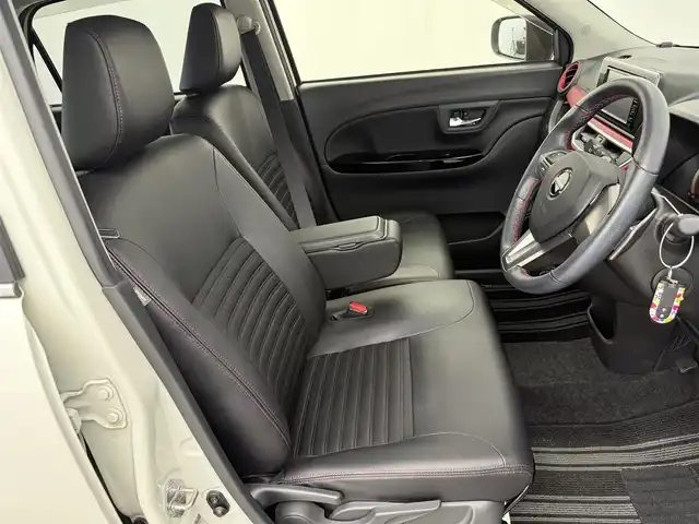 ダイハツ キャスト スポーツ SAⅡ 愛知県 2015(平27)年 1.2万km パールホワイトⅢ 純正ナビ/バックカメラ/ワンセグTV/スマートアシスト/衝突被害軽減システム/横滑り防止装置/オートライト/LEDヘッドライト/フォグランプ/ドライブレコーダー/ETC/社外AW/純正フロアマット/パドルシフト/カーボン調ルーフ/プッシュスタート/スマートキー/スペアキー