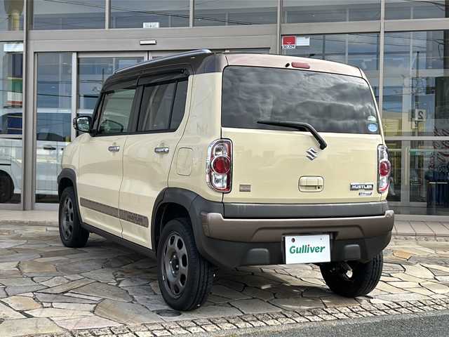 スズキ ハスラー ワンダラー 静岡県 2019(令1)年 5.5万km シフォンアイボリーメタリック/ウッディブラウン2トーンルーフ 社外ナビ（クラリオンナビ）NX616/・（Bluetooth/CD/DVD/フルセグTV/ラジオ）/主要装備/・デュアルカメラブレーキーサポート/・レーンキープアシスト/・横滑り防止装置/・アイドリングストップ/・ハーフレザーシート/・シートヒーター/・ベンチシート/・ヒーテッドドアミラー/・ステアリングリモコン/・純正フロアマット/・純正アルミホイール/・キセノンヘッドライト/・ドライブレコーダー/・ETC/・スマートキー