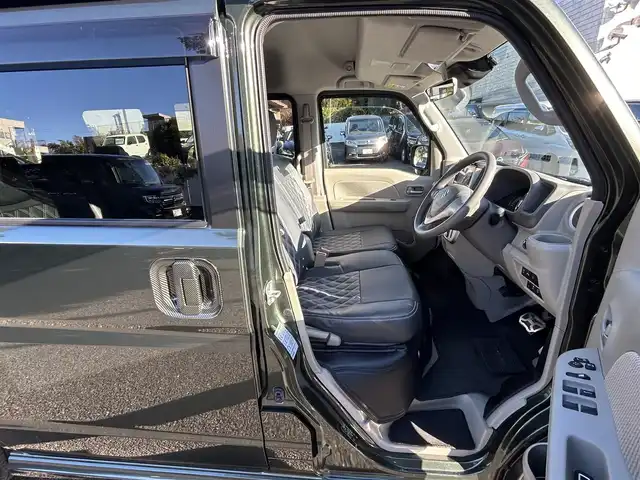 スズキ エブリィ ワゴン PZターボ 東京都 2023(令5)年 1.3万km クールカーキPM ワンオーナー/パワースライドドア/ディスプレイオーディオ/・Bluetoothオーディオ/USBオーディオ/・バックカメラ/キーレスプッシュスタートシステム/HIDヘッドランプ/オートライト/シートヒーター（運転席）/ETC/取扱説明書/保証書/・ディーラー点検記録簿（R5~R7）/スペアキー1本