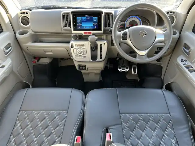 スズキ エブリィ ワゴン PZターボ 東京都 2023(令5)年 1.3万km クールカーキPM ワンオーナー/パワースライドドア/ディスプレイオーディオ/・Bluetoothオーディオ/USBオーディオ/・バックカメラ/キーレスプッシュスタートシステム/HIDヘッドランプ/オートライト/シートヒーター（運転席）/ETC/取扱説明書/保証書/・ディーラー点検記録簿（R5~R7）/スペアキー1本