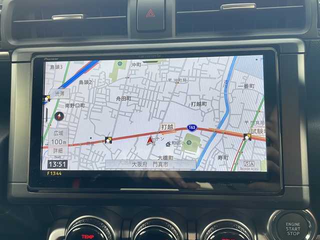 スバル ＢＲＺ S 大阪府 2021(令3)年 0.3万km 赤 ワンオーナー/フルセグテレビ/純正ナビ/バックカメラ/スマートキー/プッシュスタート/クルーズコントロール/ETC/STIエアロ/シートヒーター/保証書/取扱説明書