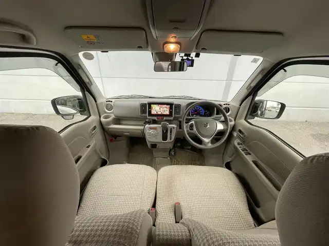 スズキ エブリィ ワゴン PZターボ 千葉県 2015(平27)年 5.2万km シルキーシルバーメタリック クラリオンナビ　/【型式：NX614W】/Ｂｌｕｅｔｏｏｔｈ/フルセグＴＶ/ＣＤ/ＤＶＤ　/ラジオ/SD/片側パワースライドドア　/ＥＴＣ　/キセノンヘッドライト　/オートライト　/衝突被害軽減ブレーキ　/ダブルエアバック　/純正フロアマット　/スマートキー