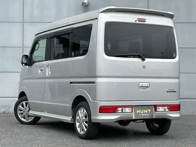 スズキ エブリィ ワゴン PZターボ 千葉県 2015(平27)年 5.2万km シルキーシルバーメタリック クラリオンナビ　/【型式：NX614W】/Ｂｌｕｅｔｏｏｔｈ/フルセグＴＶ/ＣＤ/ＤＶＤ　/ラジオ/SD/片側パワースライドドア　/ＥＴＣ　/キセノンヘッドライト　/オートライト　/衝突被害軽減ブレーキ　/ダブルエアバック　/純正フロアマット　/スマートキー